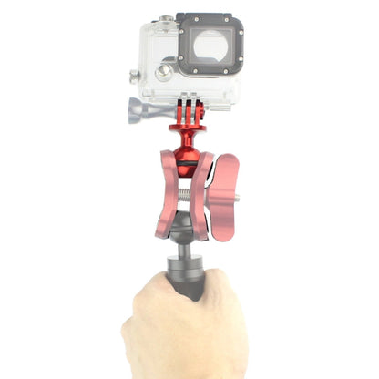 Soporte adaptador de rótula de bola de aluminio CNC PULUZ para GoPro Hero12 Black / Hero11 /10/9/8/7/6/5, Insta360 Ace / Ace…