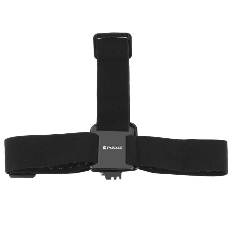 Correa de la cabeza ajustable del cinturón de montaje elástico PULUZ para GOPRO, INSTA360 ONE R, OSMO Acción y otras cámaras…