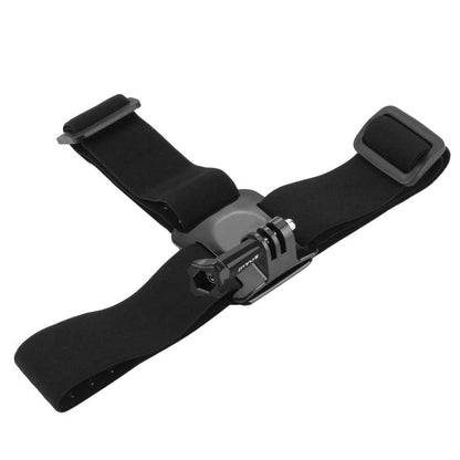 Correa de la cabeza ajustable del cinturón de montaje elástico PULUZ para GOPRO, INSTA360 ONE R, OSMO Acción y otras cámaras…
