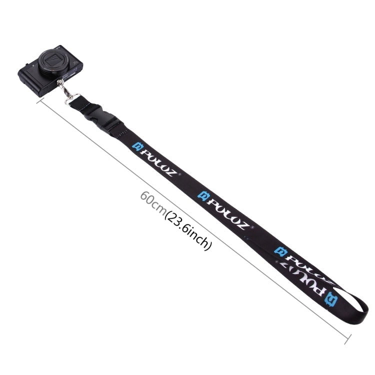 Correa de cuello PULUZ larga desmontable de 60 cm con tornillo de 1/4 de pulgada GoPro Hero12 Black / Hero11 /10/9/8/7/6/5,……