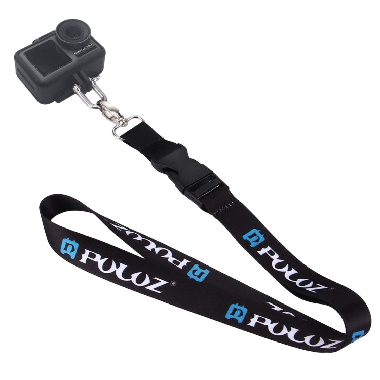 Correa de cuello PULUZ larga desmontable de 60 cm con tornillo de 1/4 de pulgada GoPro Hero12 Black / Hero11 /10/9/8/7/6/5,……