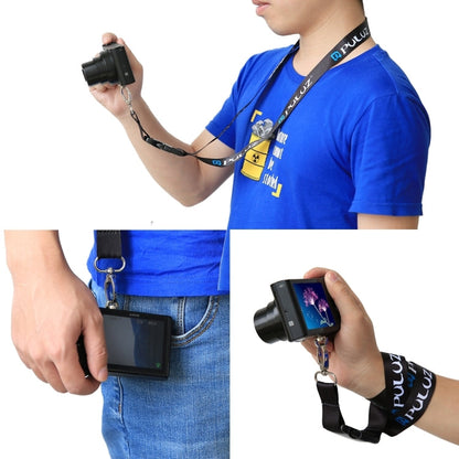 Correa de cuello PULUZ larga desmontable de 60 cm con tornillo de 1/4 de pulgada GoPro Hero12 Black / Hero11 /10/9/8/7/6/5,……