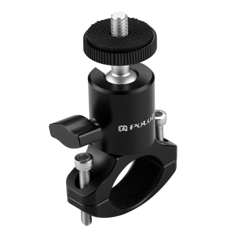 PULUZ BICICLE ALUMINIO HANDERNARIO TRIPOD BALL CABETE ADAPTADOR DE LA CABETE PARA GOPRO HERO10 NEGRO / HERO9 NEGRO / HERO8 N…