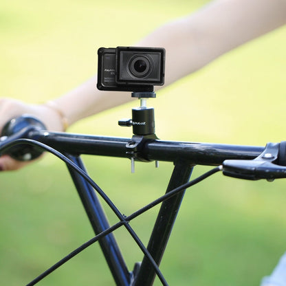 PULUZ BICICLE ALUMINIO HANDERNARIO TRIPOD BALL CABETE ADAPTADOR DE LA CABETE PARA GOPRO HERO10 NEGRO / HERO9 NEGRO / HERO8 N…