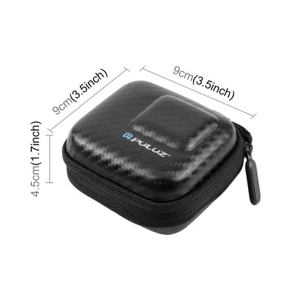 Bolsa de almacenamiento Mini portátil de fibra de carbono PULUZ, GoPro, Mijia, Xiaoyi y otras cámaras de tamaño similar para…