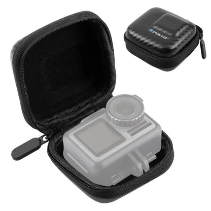 Bolsa de almacenamiento Mini portátil de fibra de carbono PULUZ, GoPro, Mijia, Xiaoyi y otras cámaras de tamaño similar para…