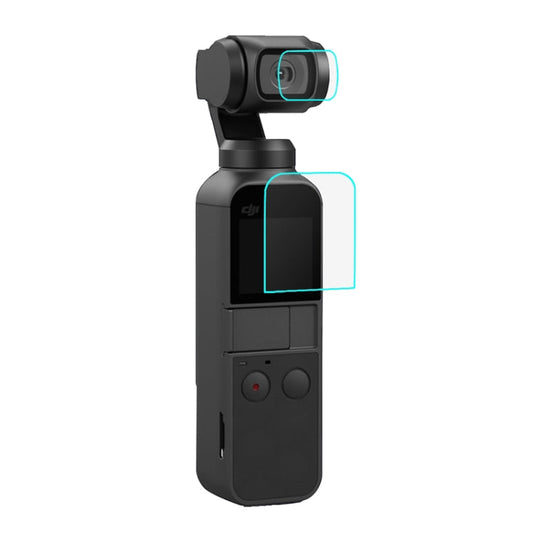 Lente de vidrio PULUZ 9H 2.5D HD Protector de templado + Película de pantalla para DJI Osmo Pocket — imagen 2