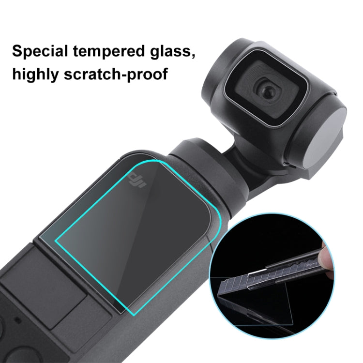 Lente de vidrio PULUZ 9H 2.5D HD Protector de templado + Película de pantalla para DJI Osmo Pocket — imagen 6