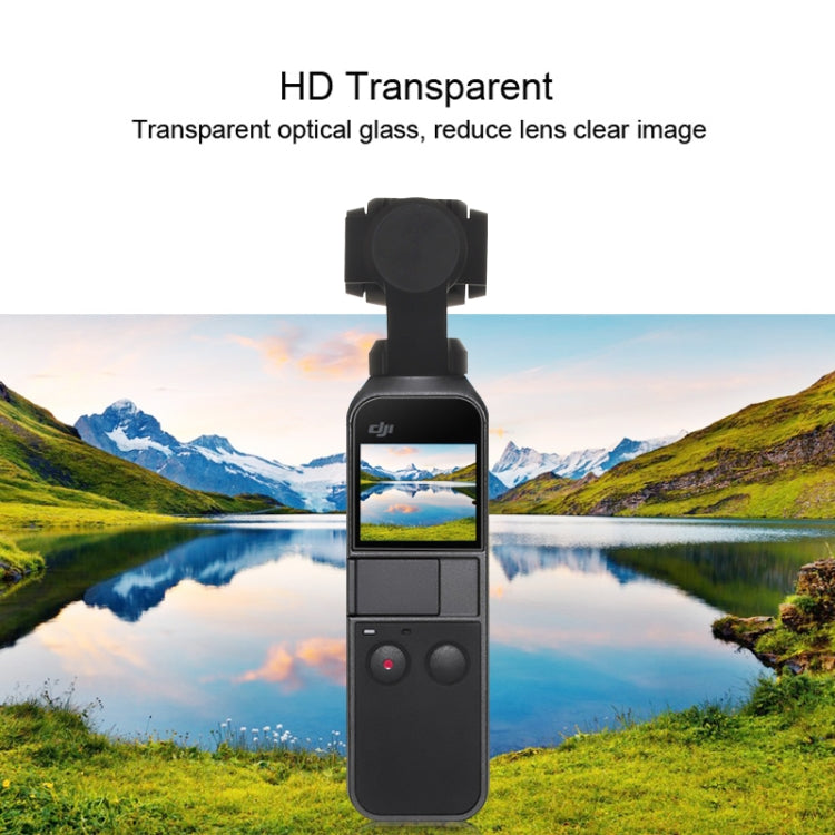 Lente de vidrio PULUZ 9H 2.5D HD Protector de templado + Película de pantalla para DJI Osmo Pocket — imagen 9