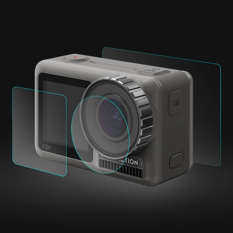 Lente PULUZ + Pantalla LCD delantera y trasera 9H 2.5D Película de vidrio templado — imagen 2
