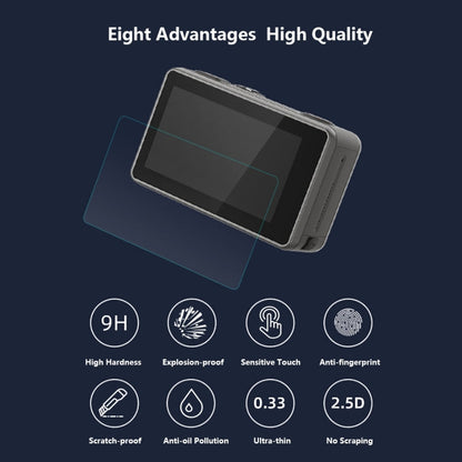 Lente PULUZ + Pantalla LCD delantera y trasera 9H 2.5D Película de vidrio templado — imagen 6