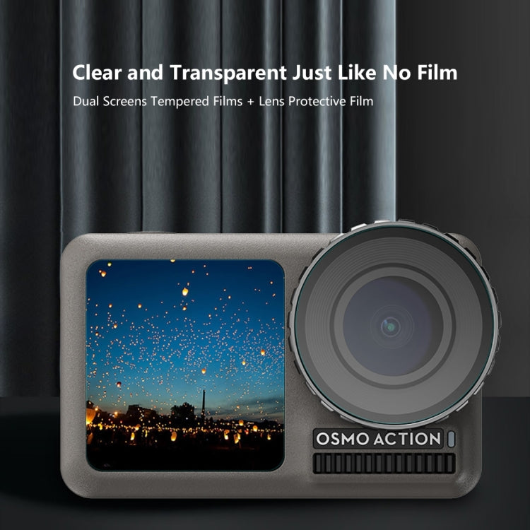 Lente PULUZ + Pantalla LCD delantera y trasera 9H 2.5D Película de vidrio templado — imagen 9