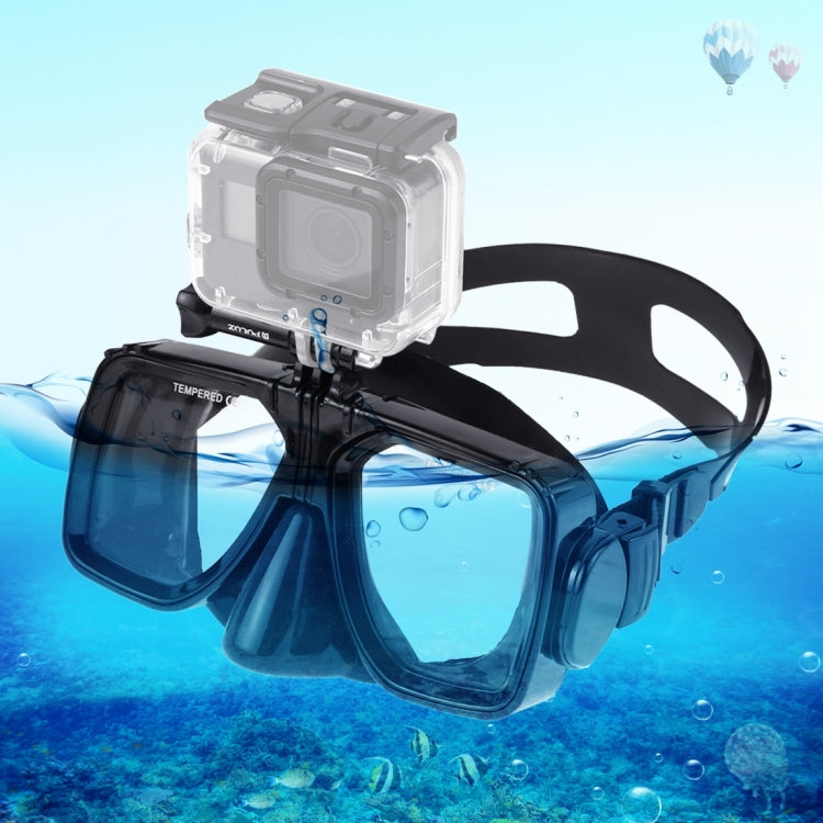 PULUZ Equipo de buceo para deportes acuáticos Máscara de buceo Gafas de natación para GoPro Hero12 Black / Hero11/10/9/8/7/6…