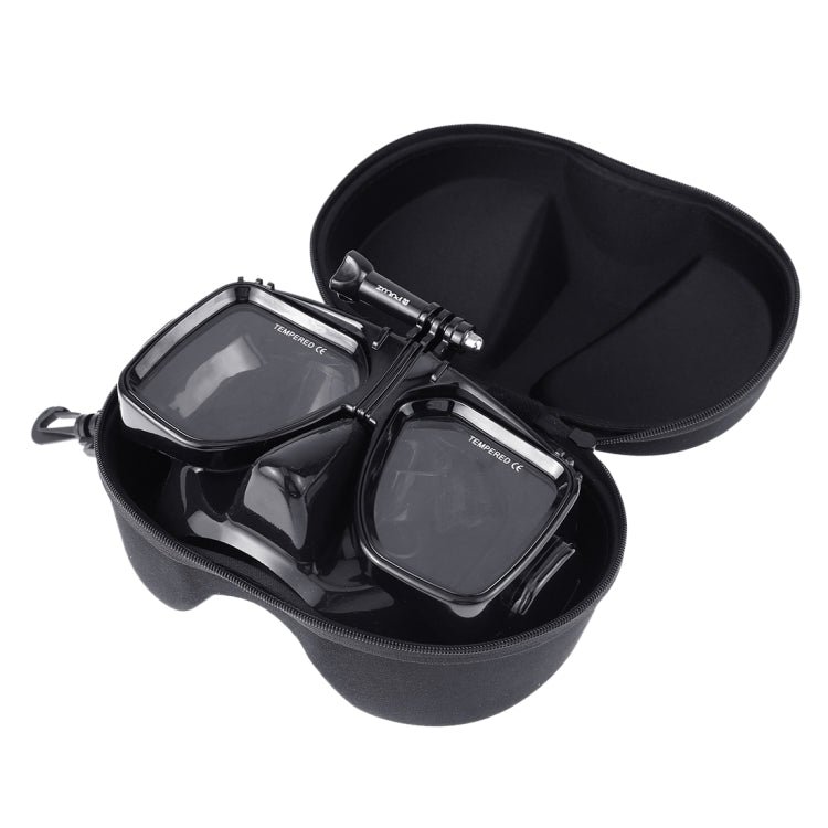 PULUZ Equipo de buceo para deportes acuáticos Máscara de buceo Gafas de natación para GoPro Hero12 Black / Hero11/10/9/8/7/6…