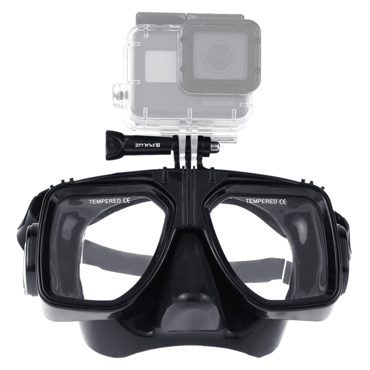 PULUZ Equipo de buceo para deportes acuáticos Máscara de buceo Gafas de natación para GoPro Hero12 Black / Hero11/10/9/8/7/6…
