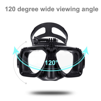 PULUZ Equipo de buceo para deportes acuáticos Máscara de buceo Gafas de natación para GoPro Hero12 Black / Hero11/10/9/8/7/6…
