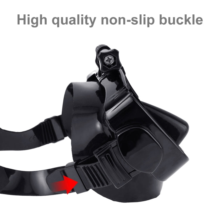 PULUZ Equipo de buceo para deportes acuáticos Máscara de buceo Gafas de natación para GoPro Hero12 Black / Hero11/10/9/8/7/6…