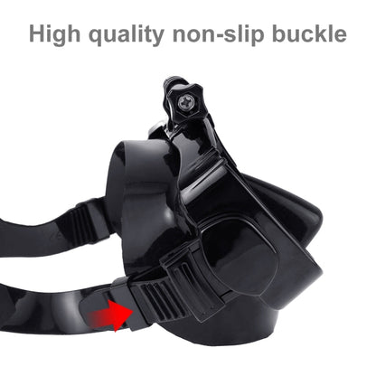 PULUZ Equipo de buceo para deportes acuáticos Máscara de buceo Gafas de natación para GoPro Hero12 Black / Hero11/10/9/8/7/6…