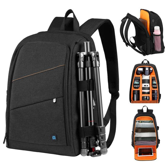 Mochila [US Almacén] PULUZ - portátil para exteriores, impermeable, resistente a arañazos, con doble hombro, estabilizador P…