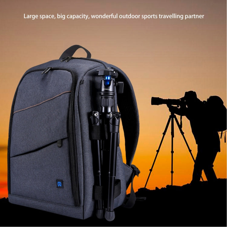 Mochilas [US Almacén] Puluz al Air libre portátil impermeable a prueba de agua a prueba de rasguños dual hombros PTZ Estabil…
