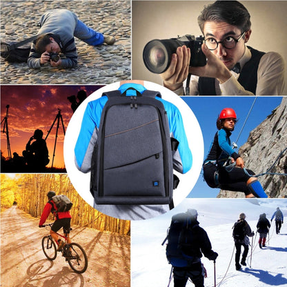 Mochilas [US Almacén] Puluz al Air libre portátil impermeable a prueba de agua a prueba de rasguños dual hombros PTZ Estabil…