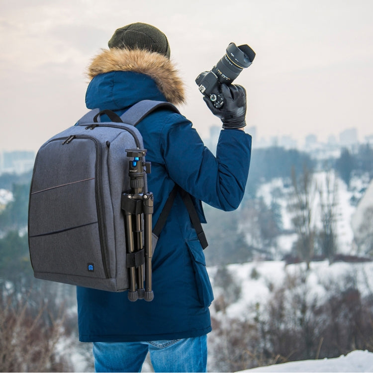 Mochilas [US Almacén] Puluz al Air libre portátil impermeable a prueba de agua a prueba de rasguños dual hombros PTZ Estabil…