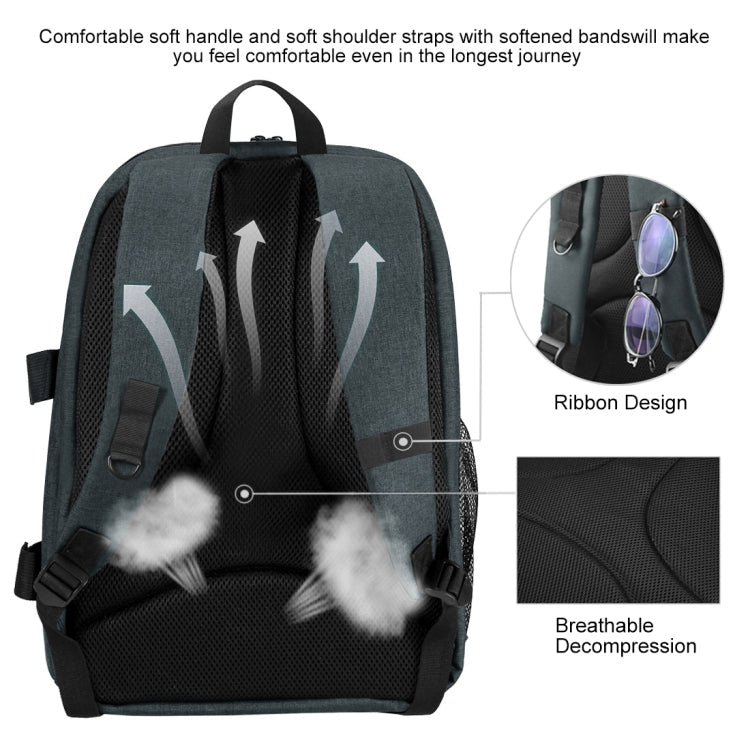 Mochilas Puluz al Air libre portátil impermeable a prueba de agua a prueba de rasguños dual hombros PTZ Estabilizador Bolsa……