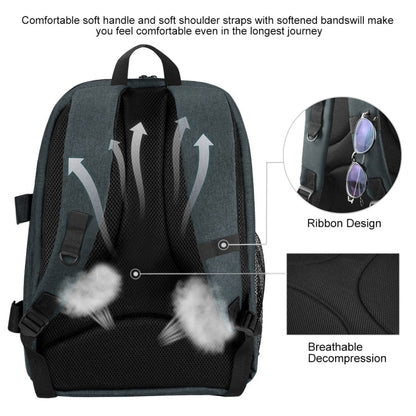Mochilas Puluz al Air libre portátil impermeable a prueba de agua a prueba de rasguños dual hombros PTZ Estabilizador Bolsa……