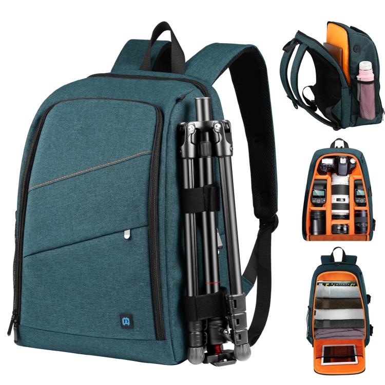 Mochila [US Almacén] PULUZ - portátil para exteriores, impermeable, resistente a arañazos, con doble hombro, estabilizador P…