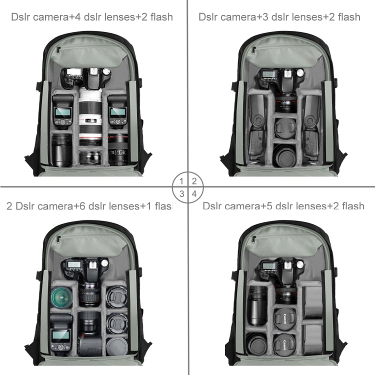 Mochila [RUS Almacén] PULUZ Outdoor Portátil Impermeable A prueba de agua A prueba de arañazos Pandheld PTZ Estabilizador Bo…