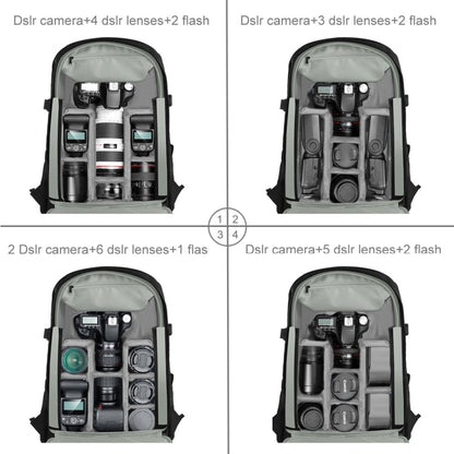 Mochila [RUS Almacén] PULUZ Outdoor Portátil Impermeable A prueba de agua A prueba de arañazos Pandheld PTZ Estabilizador Bo…