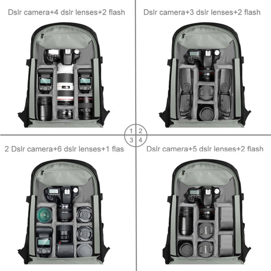 Mochila [RUS Almacén] PULUZ Outdoor Portátil Impermeable A prueba de agua A prueba de arañazos Pandheld PTZ Estabilizador Bo…