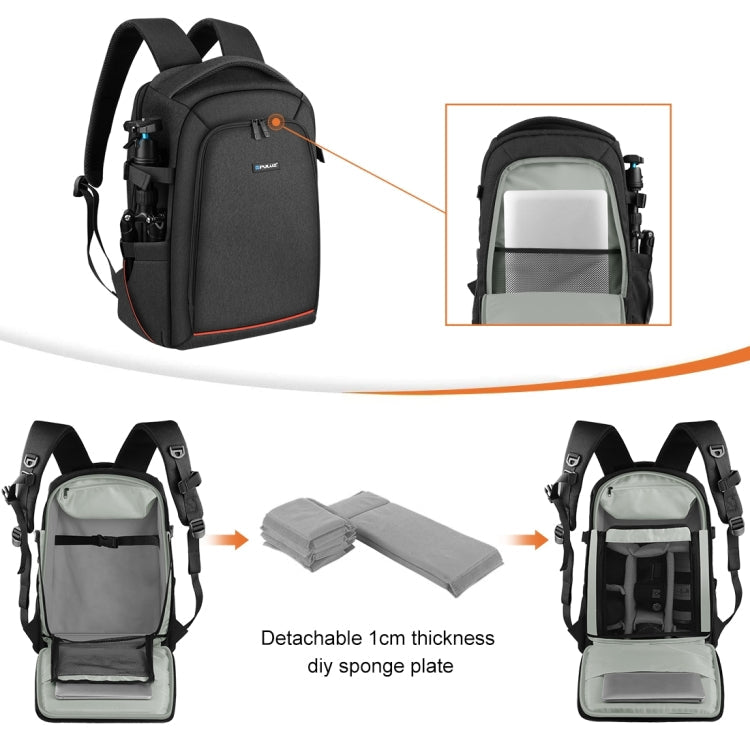 Mochila [RUS Almacén] PULUZ Outdoor Portátil Impermeable A prueba de agua A prueba de arañazos Pandheld PTZ Estabilizador Bo…