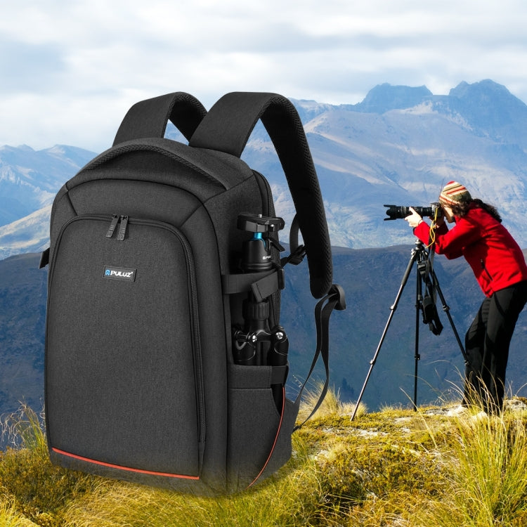 Mochila [RUS Almacén] PULUZ Outdoor Portátil Impermeable A prueba de agua A prueba de arañazos Pandheld PTZ Estabilizador Bo…
