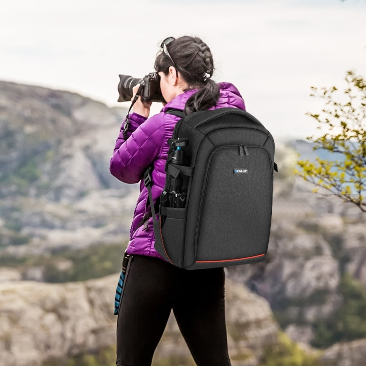 Mochila [RUS Almacén] PULUZ Outdoor Portátil Impermeable A prueba de agua A prueba de arañazos Pandheld PTZ Estabilizador Bo…