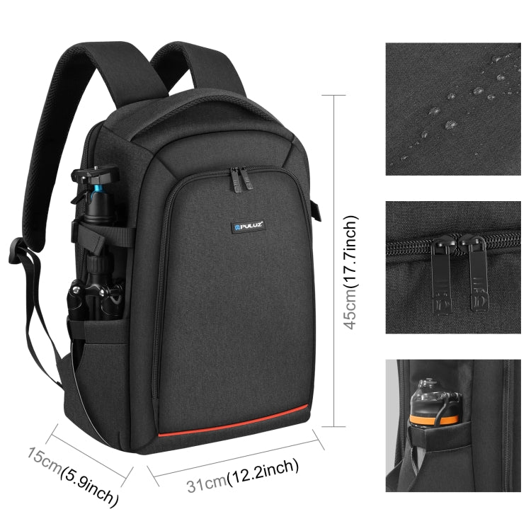 Mochilas Puluz al Air libre portátil impermeable a prueba de agua a prueba de rasguños dual hombros PTZ Estabilizador Bolsa……