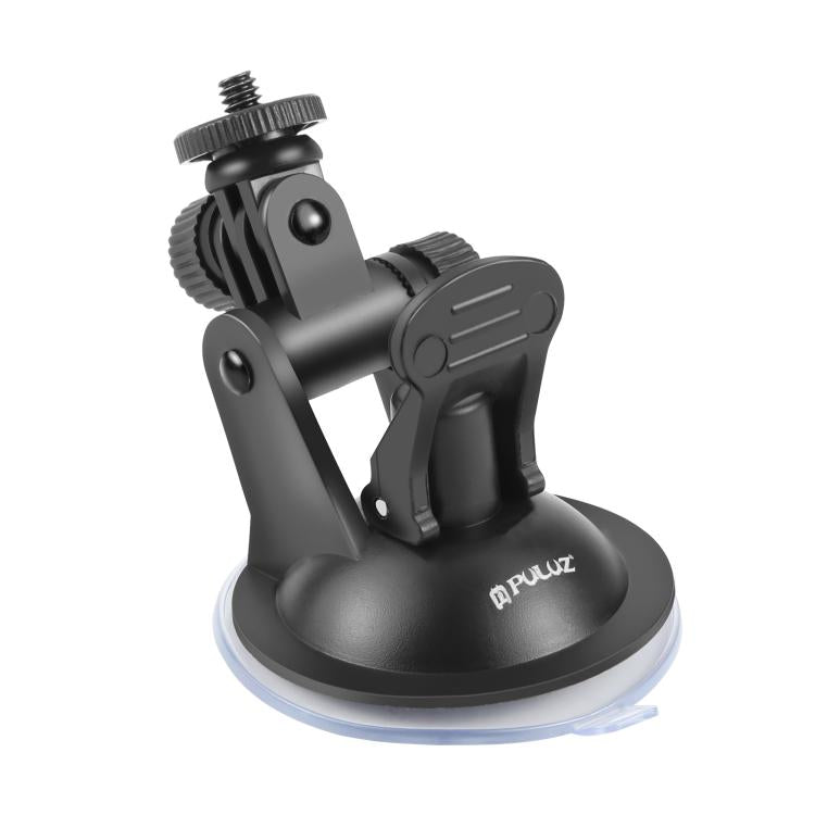 Soporte de ventosa PULUZ para automóvil con tornillo, adaptador de montaje para trípode y bolsa de almacenamiento para GoPro…