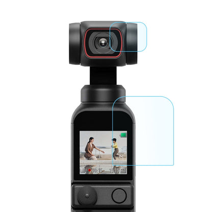 Lente de vidrio PULUZ 9H 2.5D HD Protector de templado + Película de pantalla para DJI Osmo Pocket 2 — imagen 2