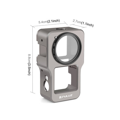 Jaula de aleación de aluminio PULUZ CNC (color titanio) — imagen 2