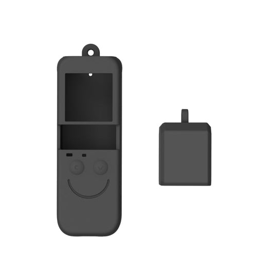 Juego de fundas de silicona PULUZ 2 en 1 para DJI Osmo Pocket 2 (Negro) — imagen 2