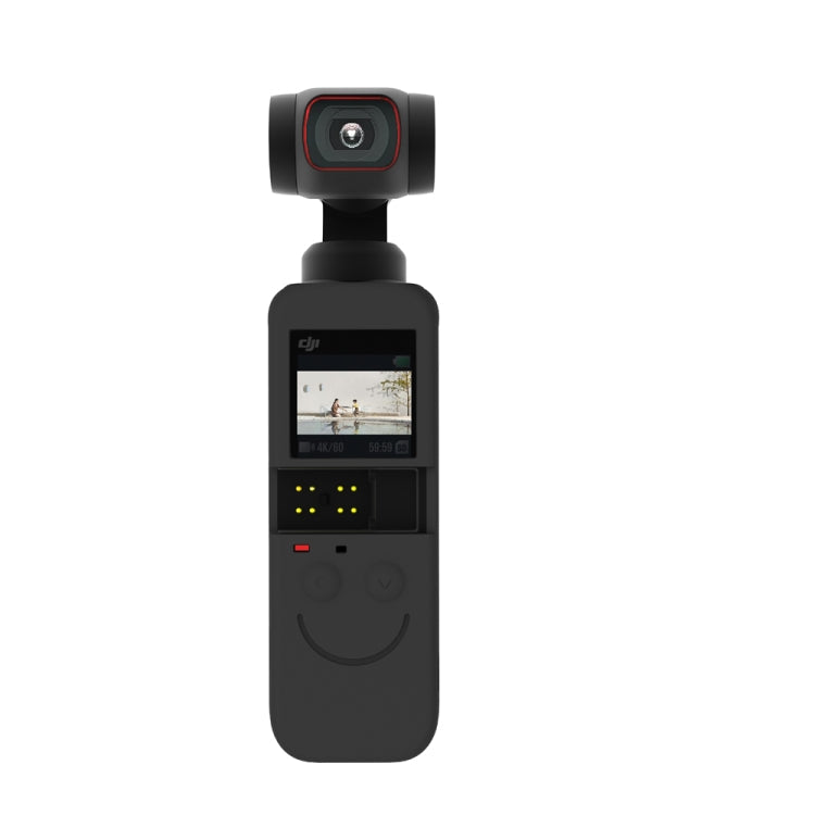 Juego de fundas de silicona PULUZ 2 en 1 para DJI Osmo Pocket 2 (Negro) — imagen 3