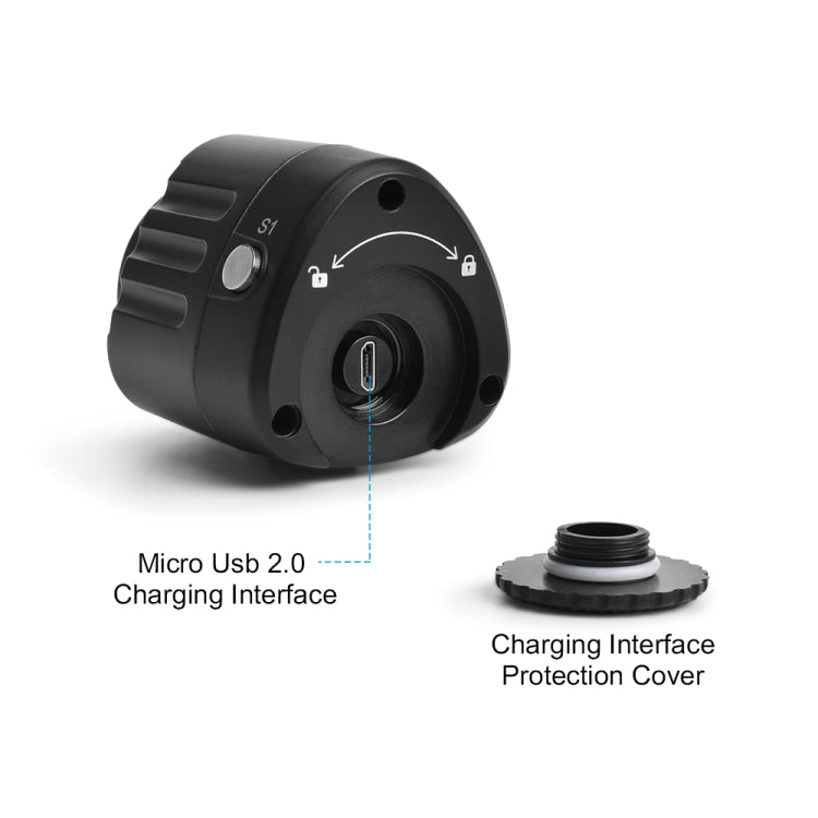 PULUZ Luz de relleno para fotografía LED subacuática de 40 m 1000 LM 3,7 V / 1100 mAh Luz de buceo para GoPro Hero12 Black /…