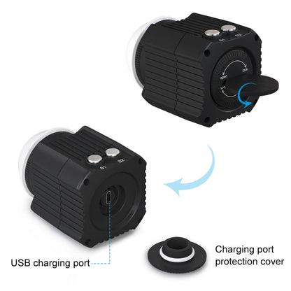 Luz de relleno para fotografía LED subacuática PULUZ de 60 m, luz de buceo de 7,4 V/1100 mAh para GoPro Hero12 Black / Hero1…