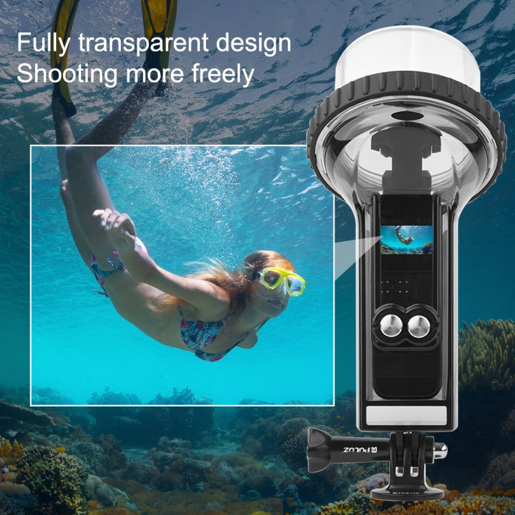 Cubierta de caja de buceo PULUZ 60 M a prueba de agua subacuática para DJI Osmo Pocket 2 (Negro) — imagen 5