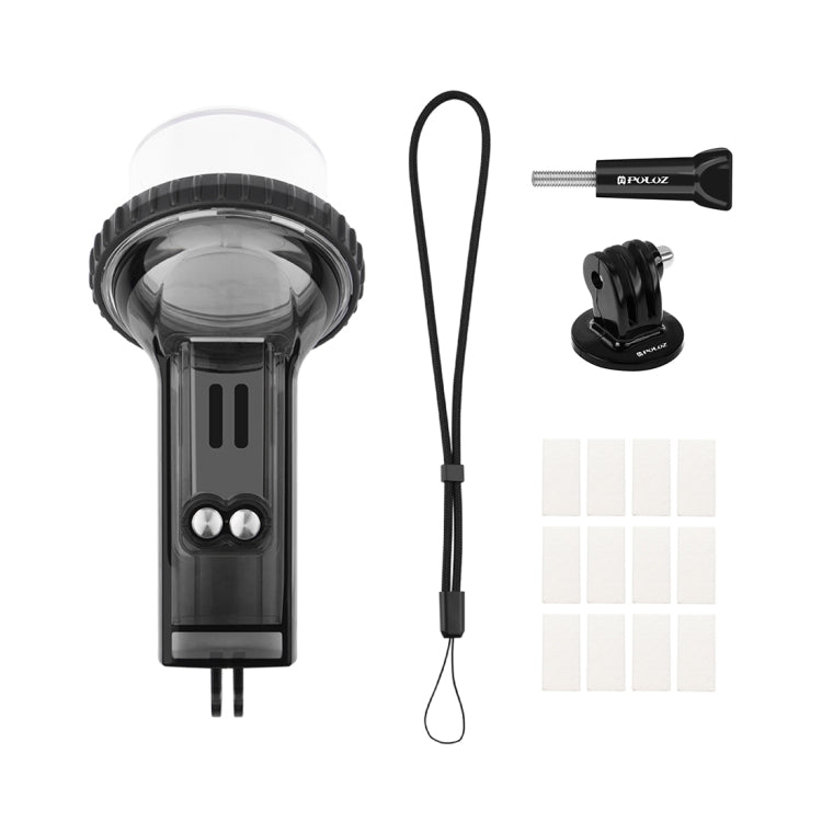Cubierta de caja de buceo PULUZ 60 M a prueba de agua subacuática para DJI Osmo Pocket 2 (Negro) — imagen 9