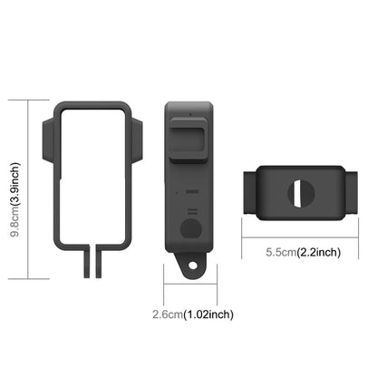 PULUZ ABS Frame Cage con zapatos de doble frío (Negro) — imagen 3