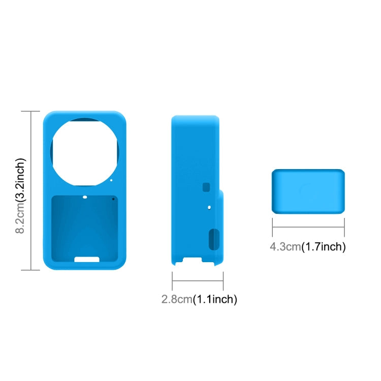 Funda protectora de silicona PULUZ (AZUL) — imagen 4