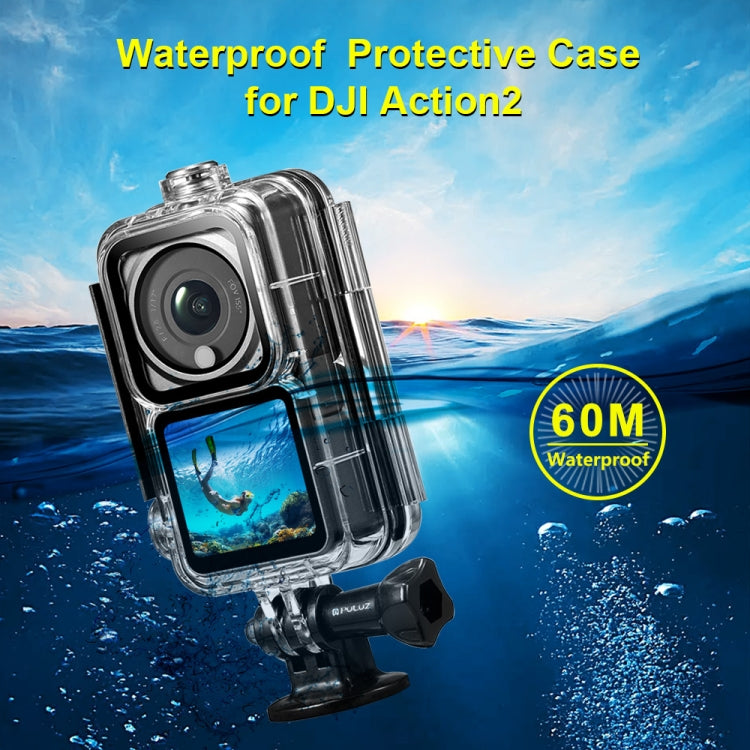 Carcasa de buceo impermeable de PULUZ 45 M (transparente) — imagen 6