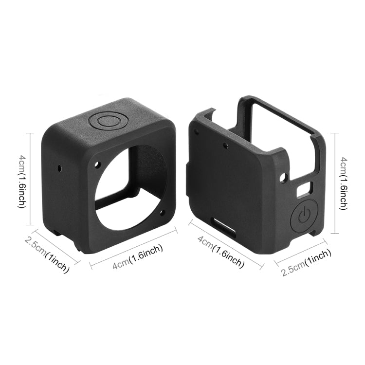 Funda Puluz protectora de silicona dividida (Negro) — imagen 2