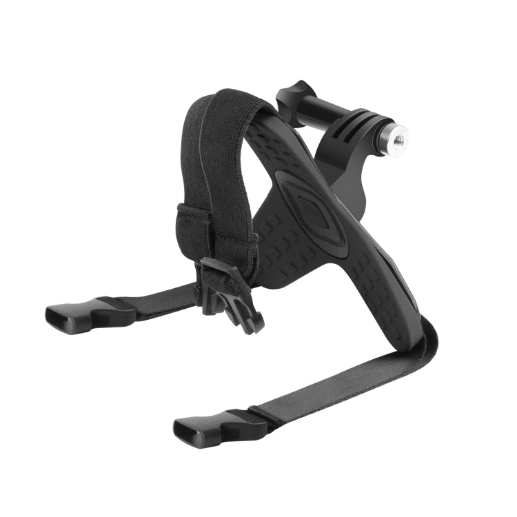 PULUZ MOTORCYCLE CASCO CHIN START MOUTE PARA GOPRO, OSMO Acción y otras cámaras de acción (Negro) para DJI Osmo — imagen 4